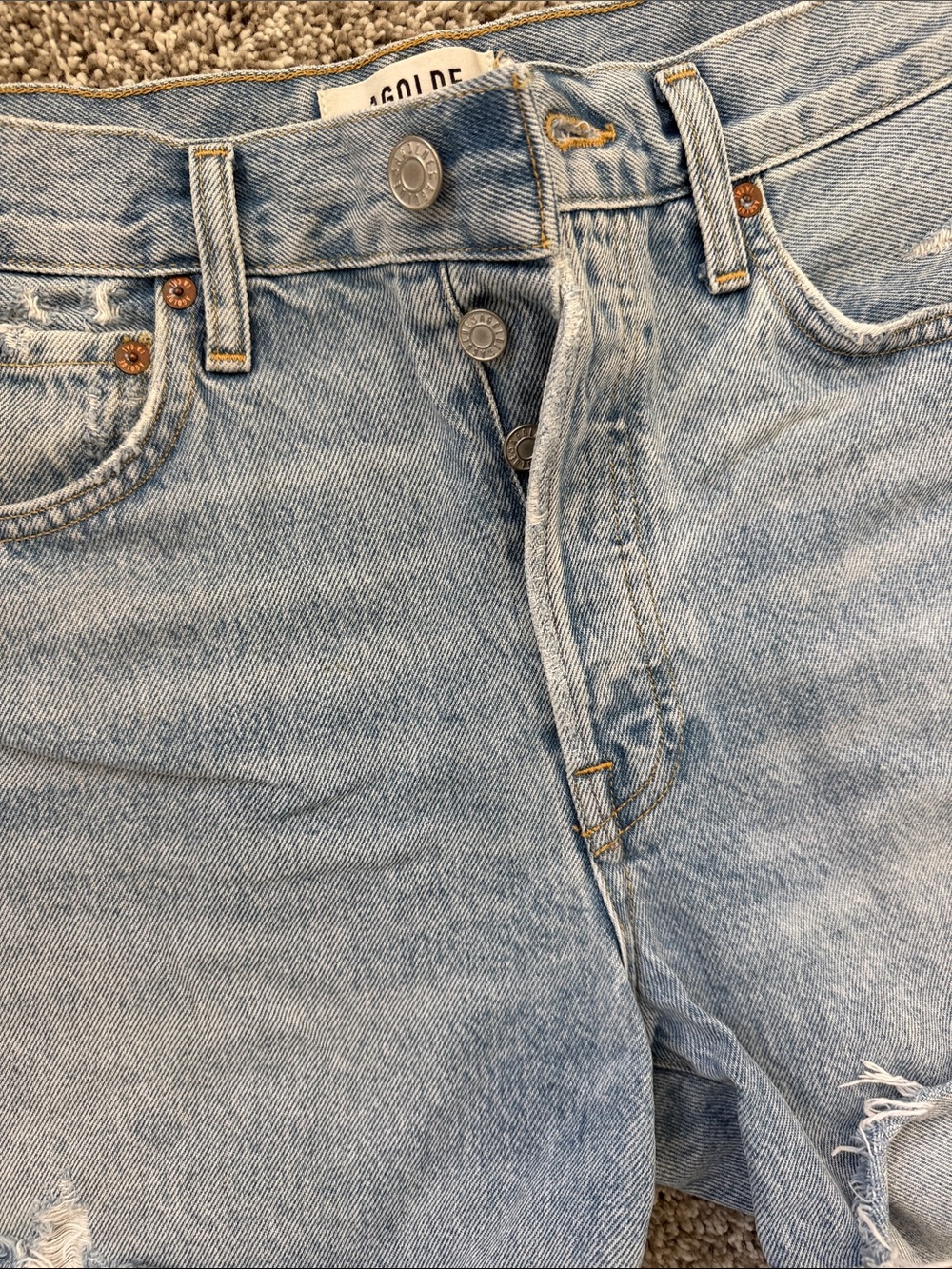 Agolde Parker Long High Waist Cutoff
Denim - Picture 4 of 5